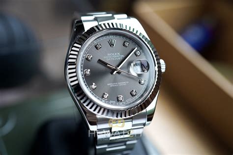 rolex datejust ii with diamonds|rolex datejust 41 diamond numbers.